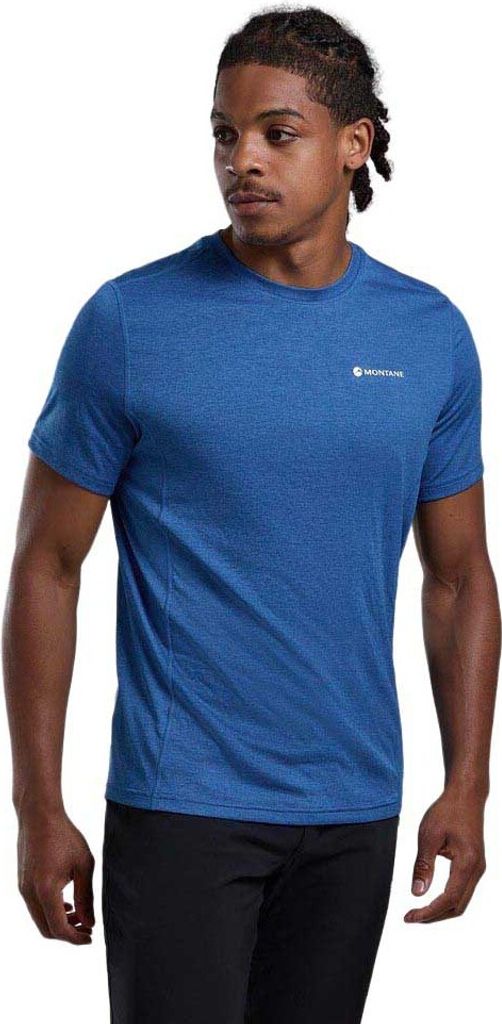 Montane Dart Kurzarm-t-shirt Blau S Mann Blau S