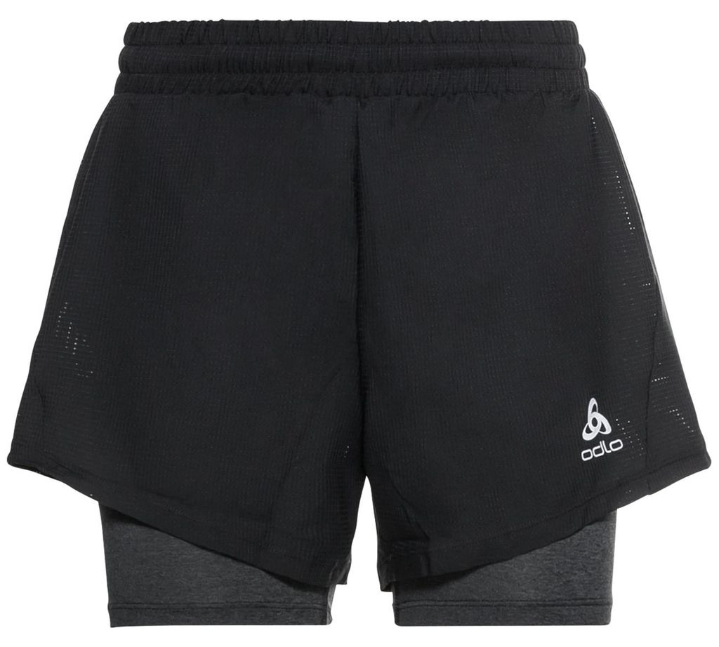 ODLO 2-in-1-Shorts Run Easy 5 Inch SCHWARZ XL Produktbild 
