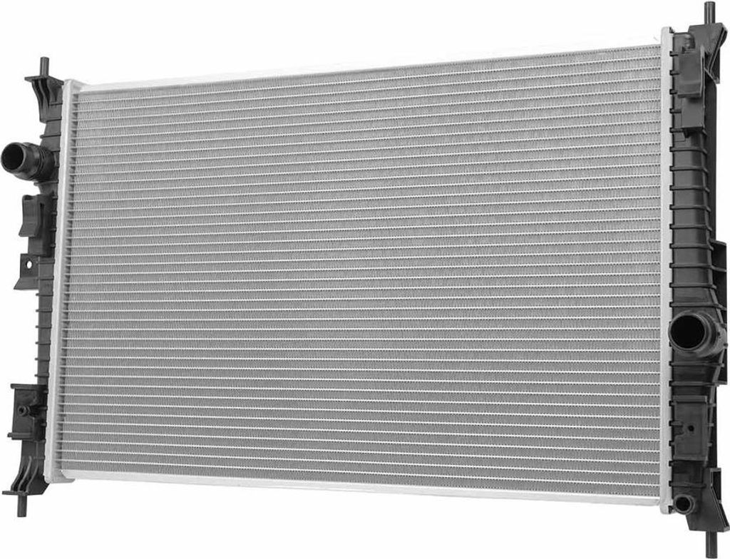 Kühler Motor Kühlrippen gelötet 650 - 408 mm HELLA für u.a. OPEL GRANDLAND