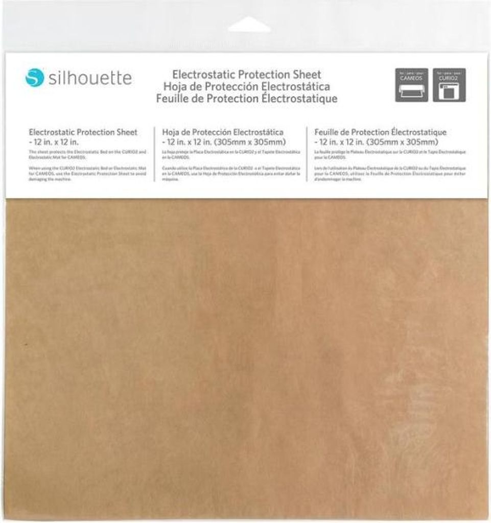 Silhouette Electrostatic Protection Sheet - 12in x 12in - Produktbild 