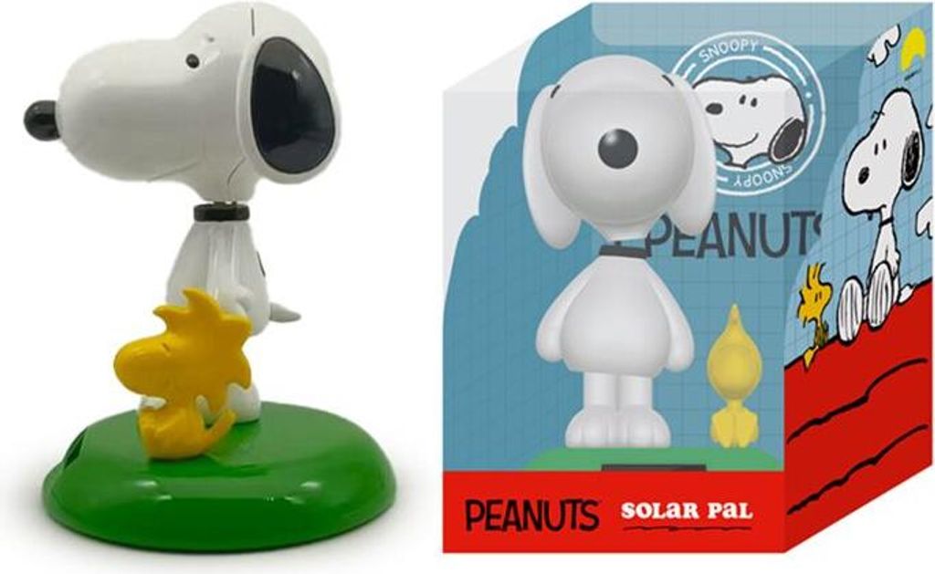 Solar-Wackelfigur Peanuts Snoopy & Woodstock Produktbild 