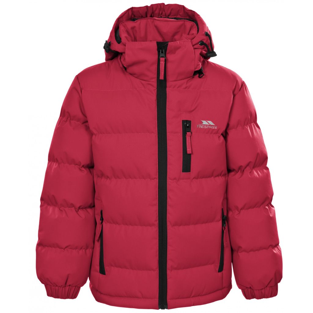 Trespass Jungen Tuff Winterjacke / Steppjacke TP906 (152 (11-12 Jahre)) (Rot)