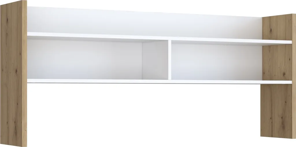 Gagner de l'Espace sur son Bureau : Surmeuble Rangement Chêne Modultrick