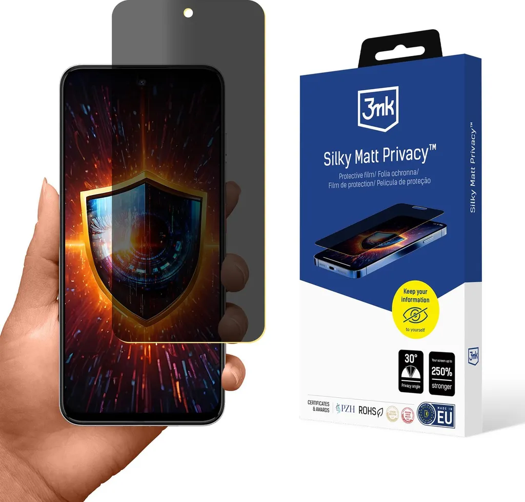 Accessori Nubia Music 2: Pellicola 3mk Privacy Opaca per Display 120Hz