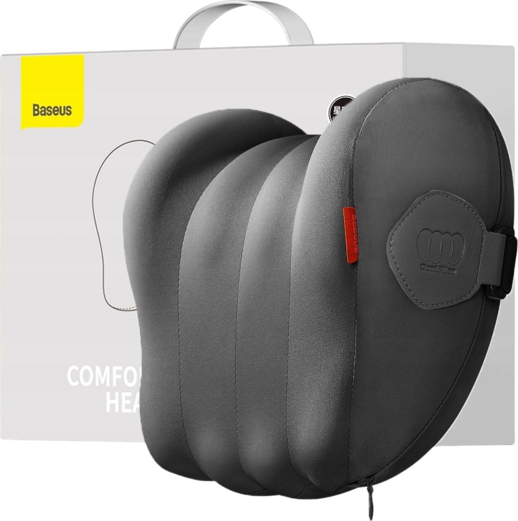 Baseus Vankúš do auta Soft Handy Durable Black Obrázok produktu 