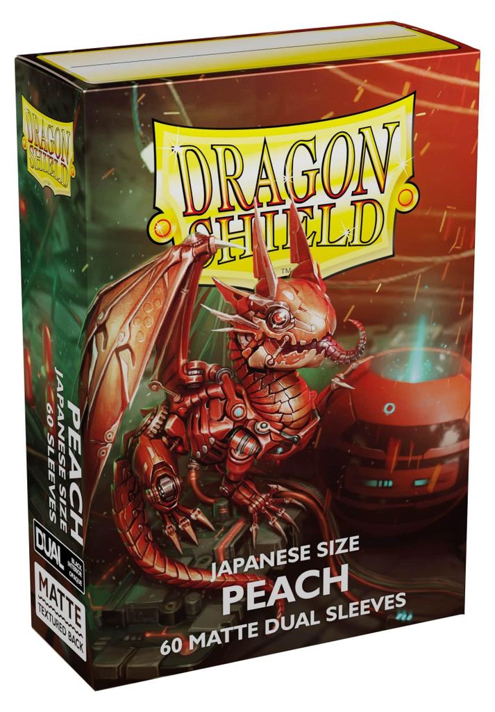 Dragon Shield: Japanese Art Sleeves Matte Dual - Peach (60)