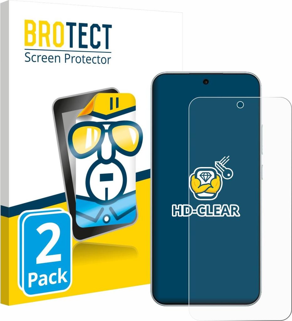 2x Für Oppo A6 Pro 4G Schutzfolie BROTECT Displayschutz Display Schutz Folie Klar Transparent