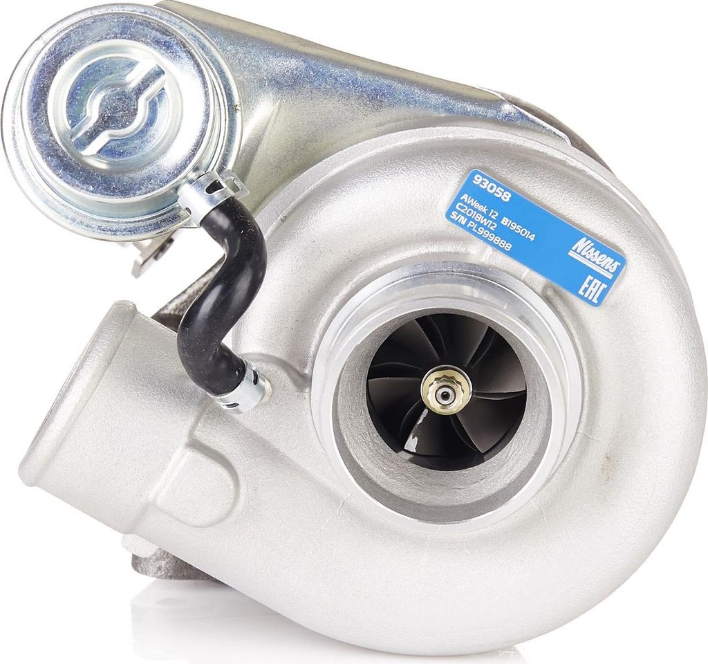 Turbolader NISSENS 93058 passend für MERCEDES-BENZ SPRINTER 3-t Kasten (903)