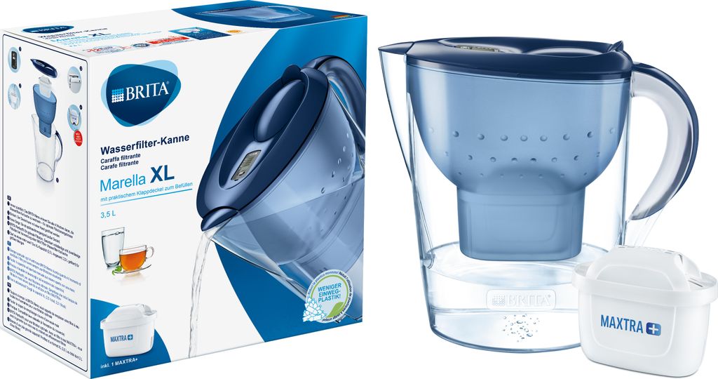 Wasserfilter-Kanne Marella XL blau Produktbild 4