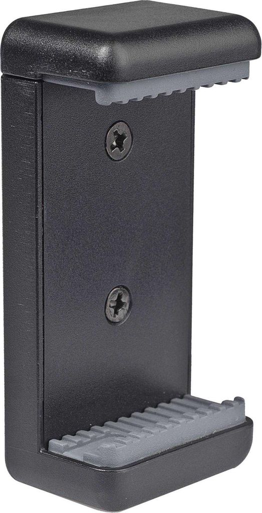 Kaiser Smartphone-Halter schwarz mit 2 Stativgewinden 6015