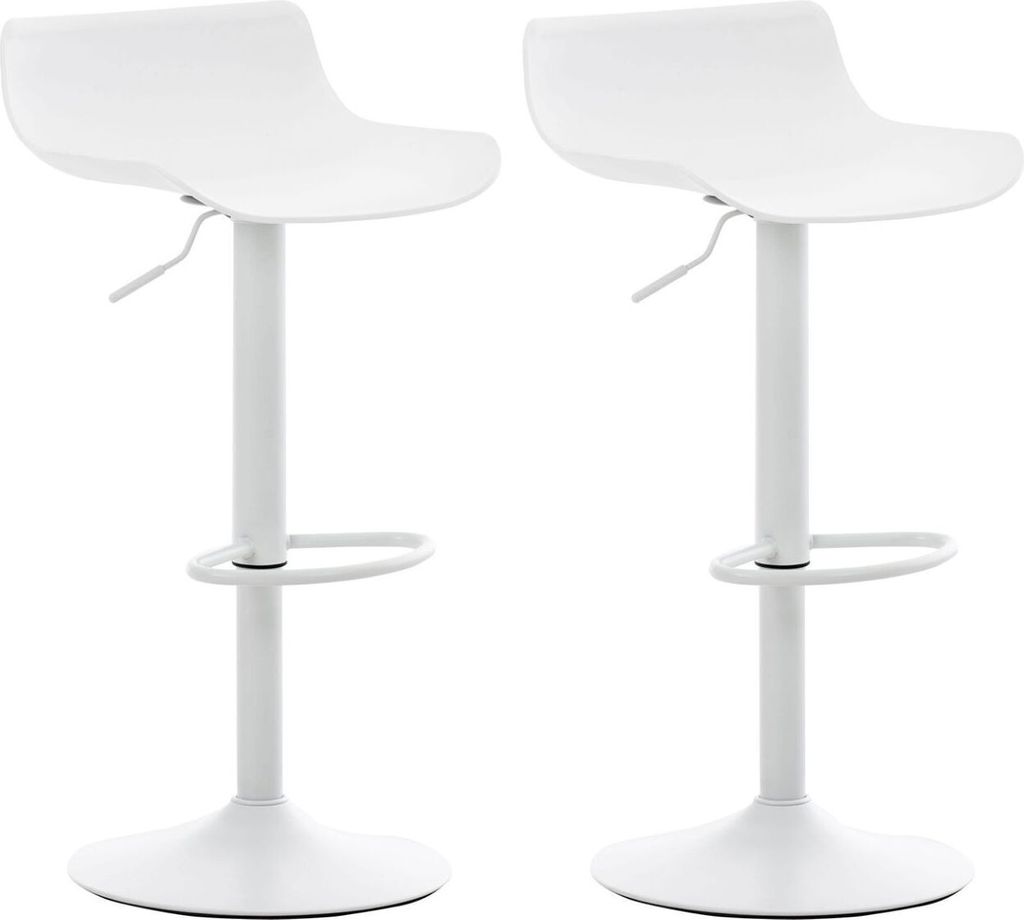 2er Set Barhocker Aveiro weiß Produktbild 