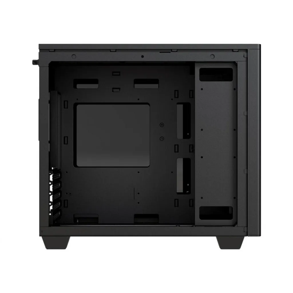 Boîtier PC Micro-ATX FSP CST360B ventilé avec design compact noir - 2