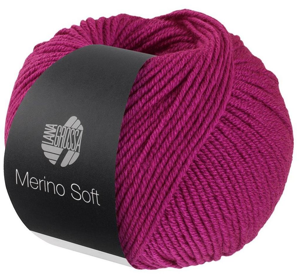 Lana Grossa - Merino Soft 0004 fuchsia Produktbild 