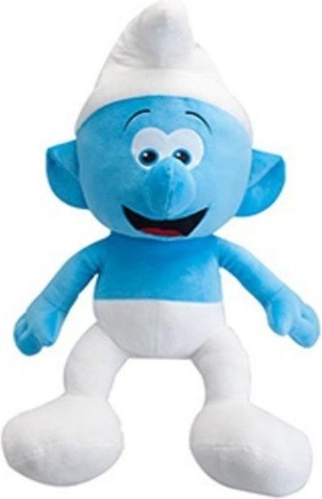 Pluche smurf - Gewone smurf - 40 cm Produktbild 