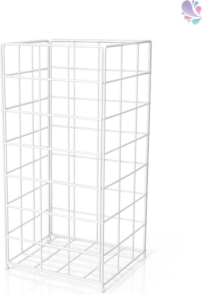 Papierkorb, Gitterkorb, Abfalleimer, Mülleimer, 50 Liter, zum Hängen und Stellen