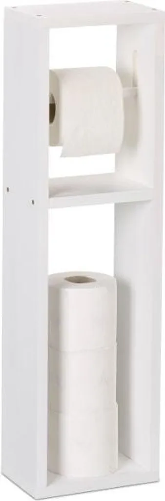 Porta Carta Igienica Bianco da Muro: Design Robusto e Montaggio Rapido