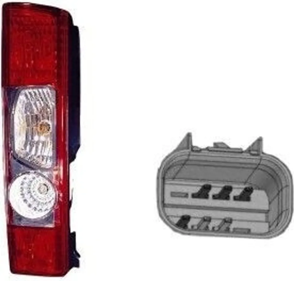 VAN WEZEL FANALE POSTERIORE DESTRO Compatibile Con FORD FIESTA
