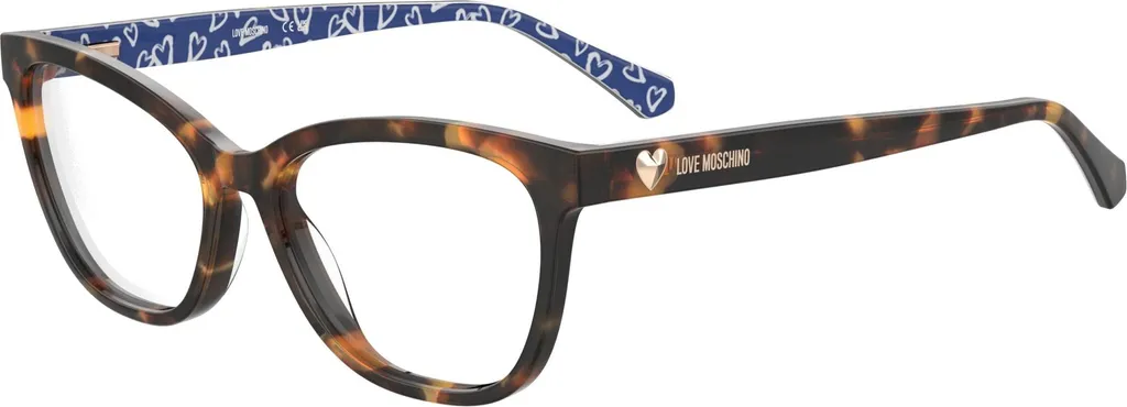Lunettes de vue Moschino Love MOL639 motif Havana élégantes 54/16/140