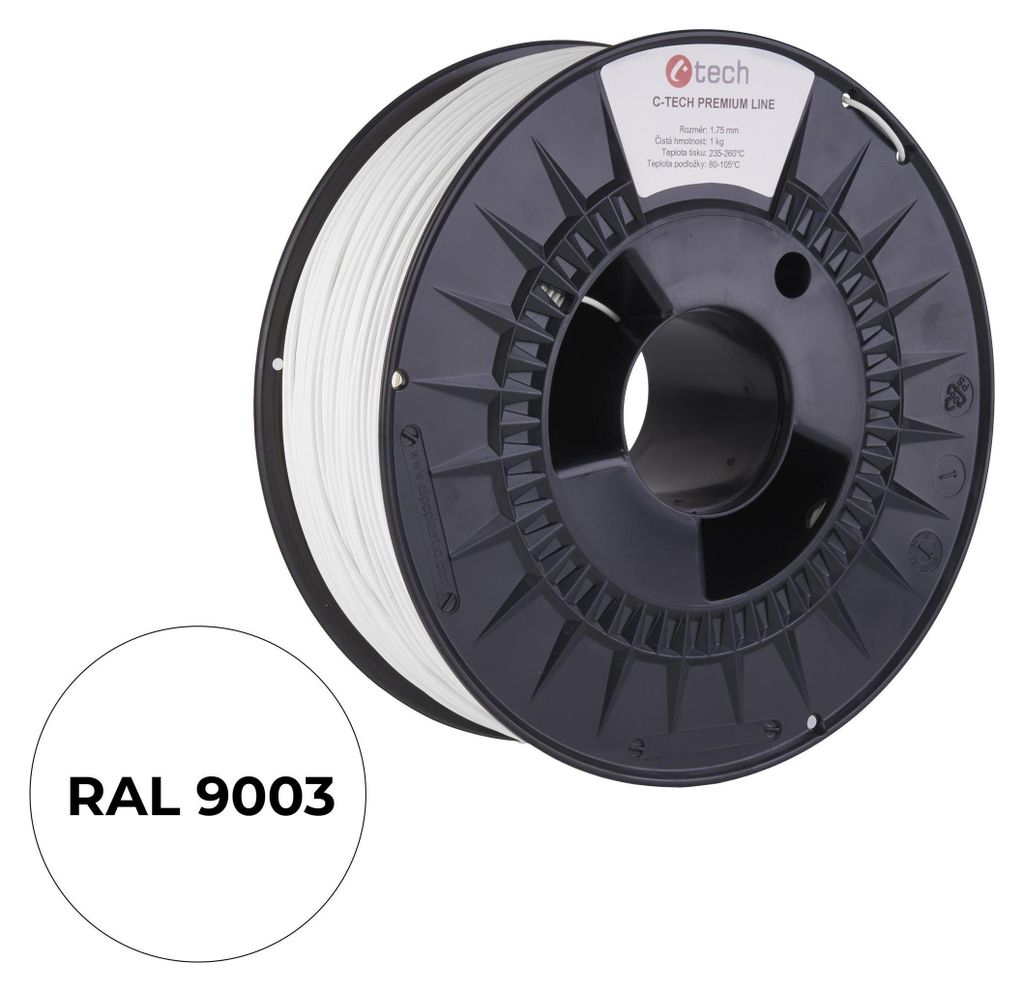 Tisková struna (filament) C-TECH PREMIUM LINE, ASA, Zdjęcie produktu 
