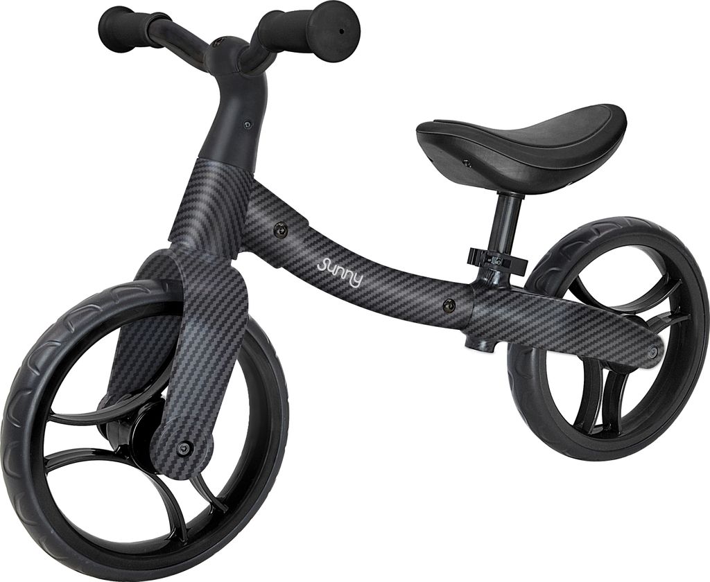 Sunny Balance Bike 3000 Laufrad für Kinder aus Metall - 10 Zoll | Kinderlaufrad mit 2 Rädern & verstellbarem Sattel für drinnen und draußen |