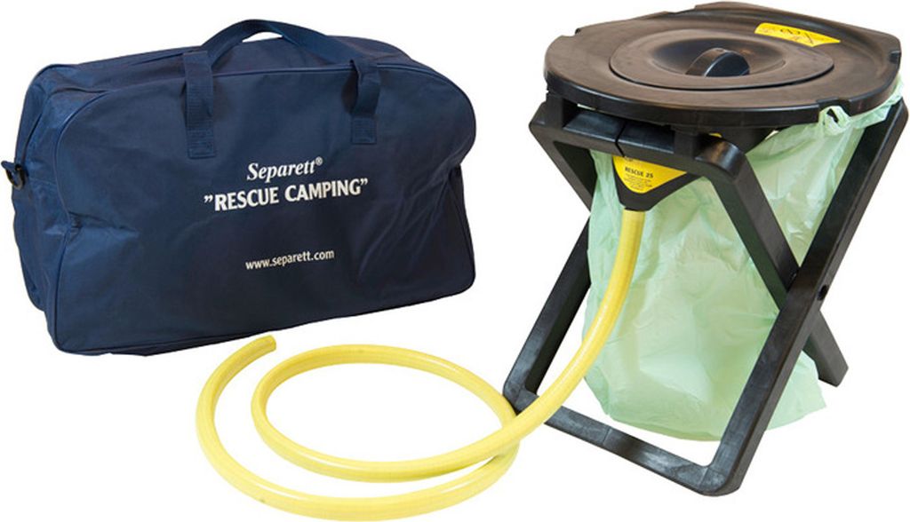 Separett "Rescue" Camping 25 tragbare Trenntoilette mobile Campingtoilette