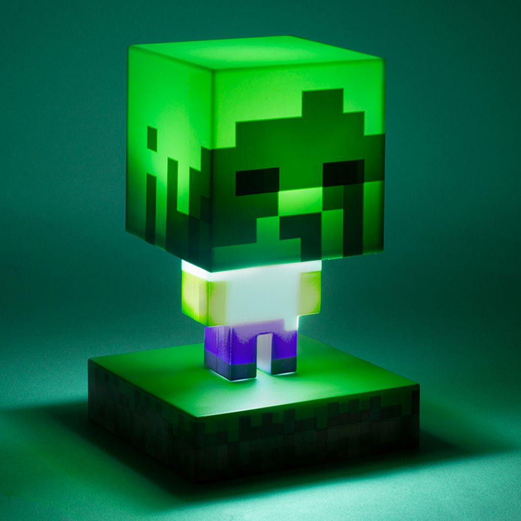 Zombie ikona lampy Minecraft Obrázok produktu 13