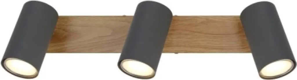 Luminaire Plafonnier ROBBY GLOBO Brun : Éclairage Précis sans Zones d'Ombre