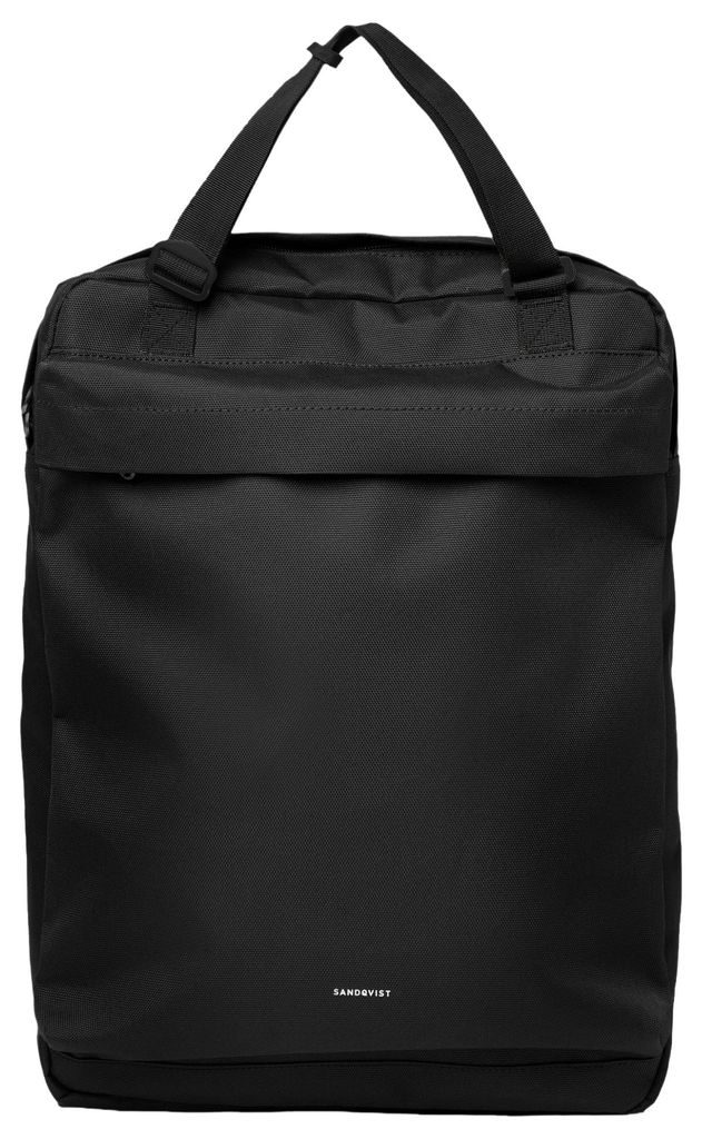 Sandqvist GO 2-Way Tote - Rucksack 16" 40 cm (black)