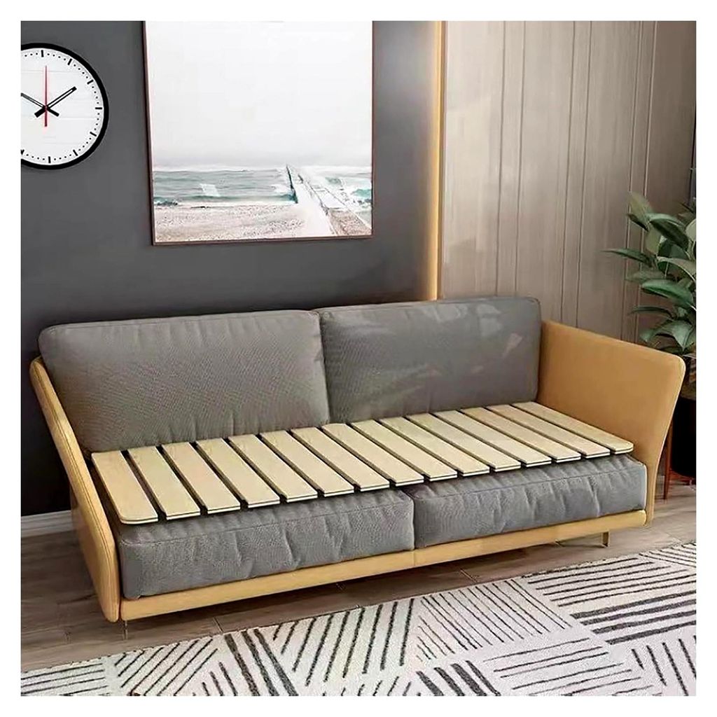 Taillenschutzmatratze aus Massivholz, klappbares Bettbrett, atmungsaktive Isomatte, Lattenrost für Schlafsofas und Bettgestelle (B60 x L100 x G1,3...