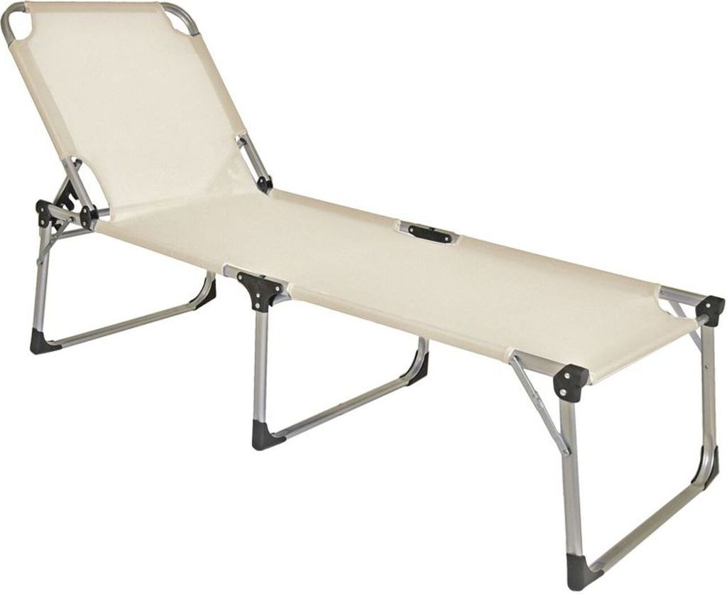 Komfortable XXL Sonnenliege ABACO in ansprechendem Hellbeige