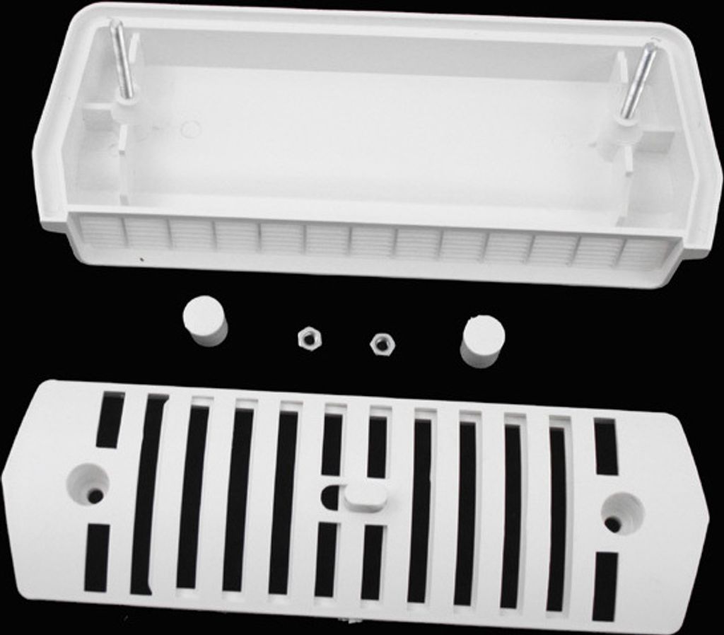 Lüftungsgitter Schiebelüfter Seitenlüfter Wohnwagen Wohnmobil Caravan Boot weiß