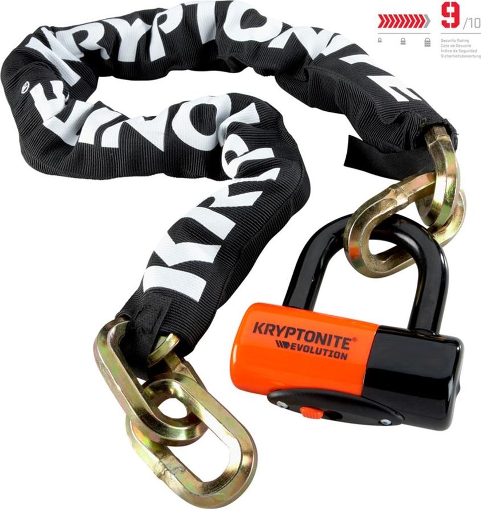 Kryptonite New York 1210 Kettenschloss (100cm) + Evolution Produktbild 