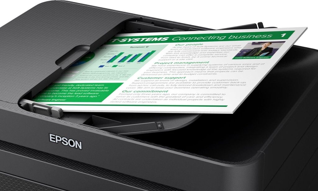Epson WorkForce WF-2930DWF, Tintenstrahl, Farbdruck, 5760 x Produktbild 15