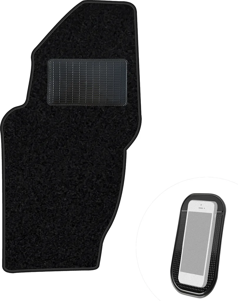 Tappetino Su Misura Jeep Grand Cherokee 1998-2005 | Velluto Lato Guida Nero