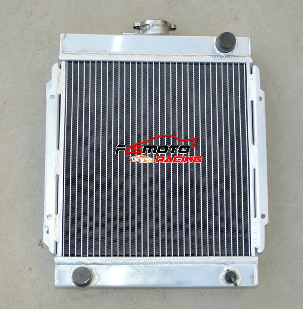 Radiateur Aluminium pour Datsun 1200 B110 A12 A12T 1970-1976 - 330x330x56mm