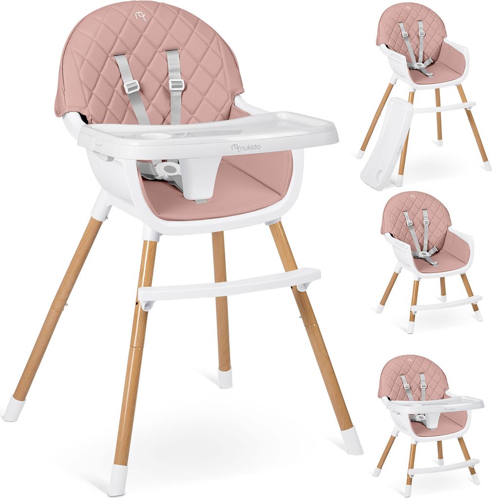 Chaise d'allaitement Nukido Lilo rose Image du produit 