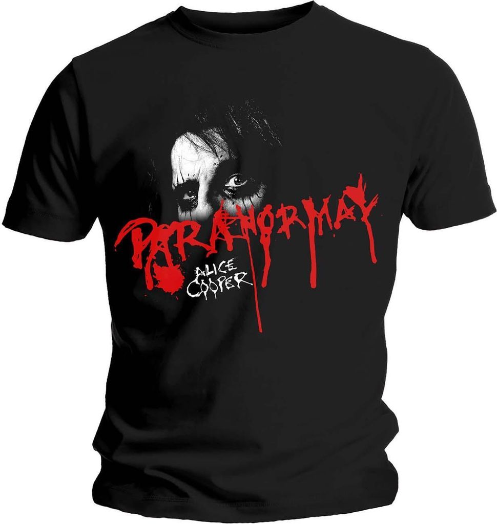Alice Cooper - "Paranormal" T-Shirt für Herren/Damen Uni RO9751 (XXL) (Schwarz)