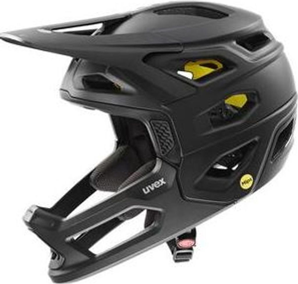 uvex revolt MIPS Helm, Farbe:all black matt, Größe:57-61