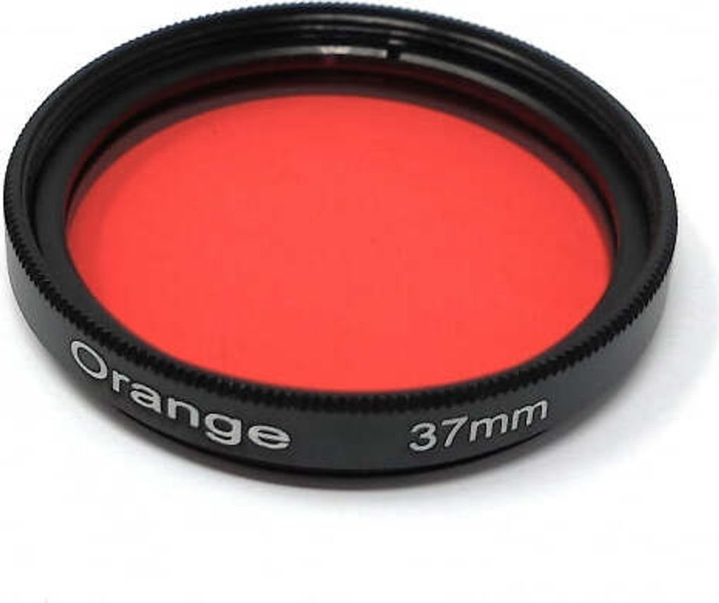 SYSTEM-S Farbfilter Orange – 37 mm Gewinde für kreative Fotografie