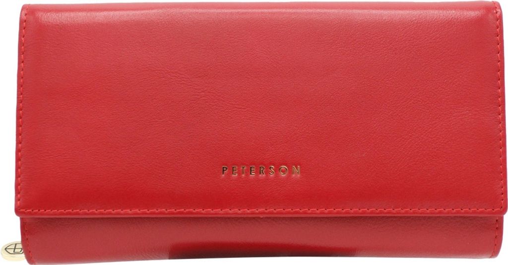 Peterson Portemonnaie aus Leder für Frauen Masane rot One size