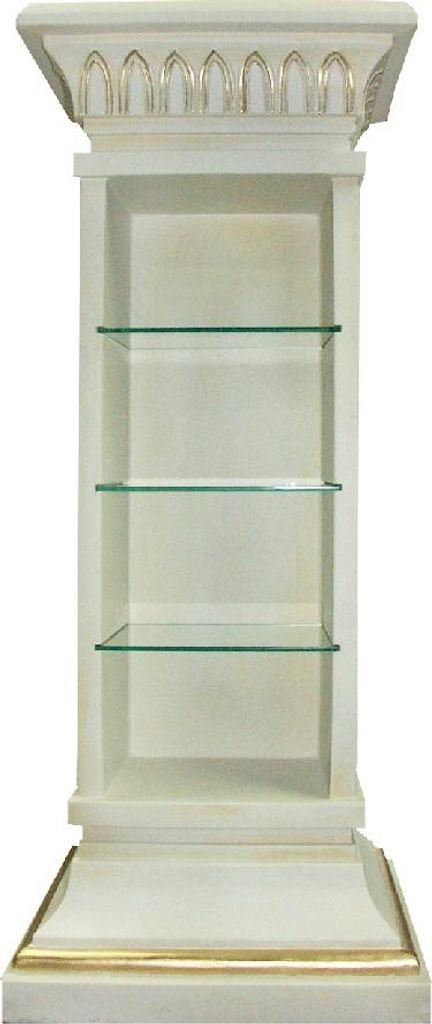 Design Display Cabinet Shelf Glass Bar Column Cabinet Showcases New Living Room