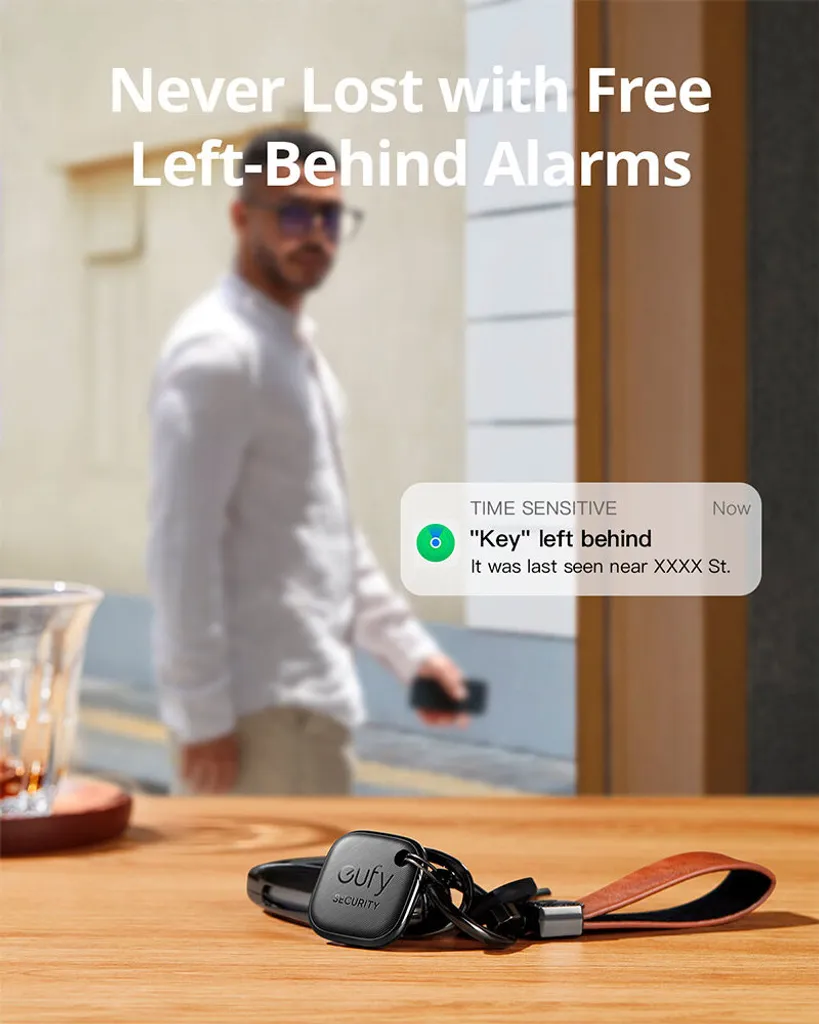 eufy Smart Tracker Normal B2C UN Black - Localisateur Bluetooth Noir - 9