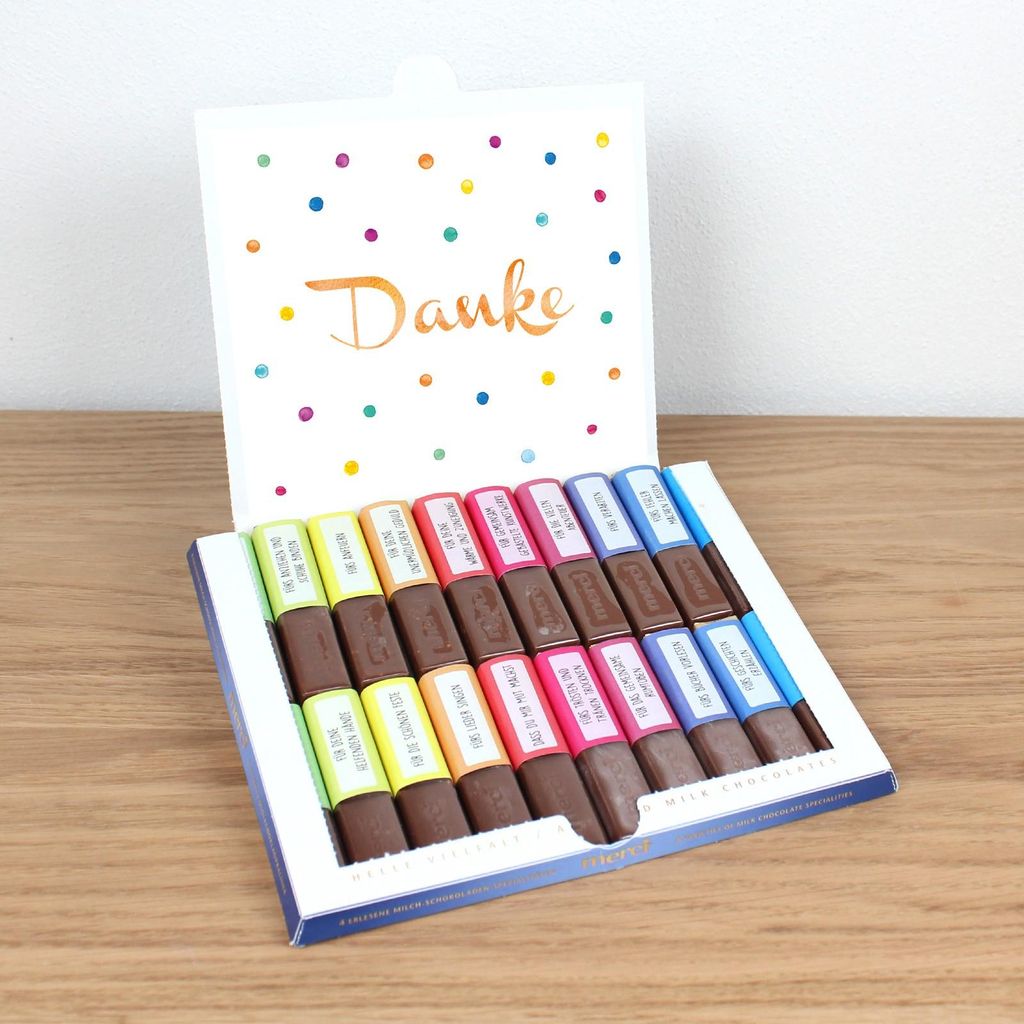 AUFKLEBER SET - Merci Danke bunte Punkte Abschiedsgeschenk Kita Erzieher