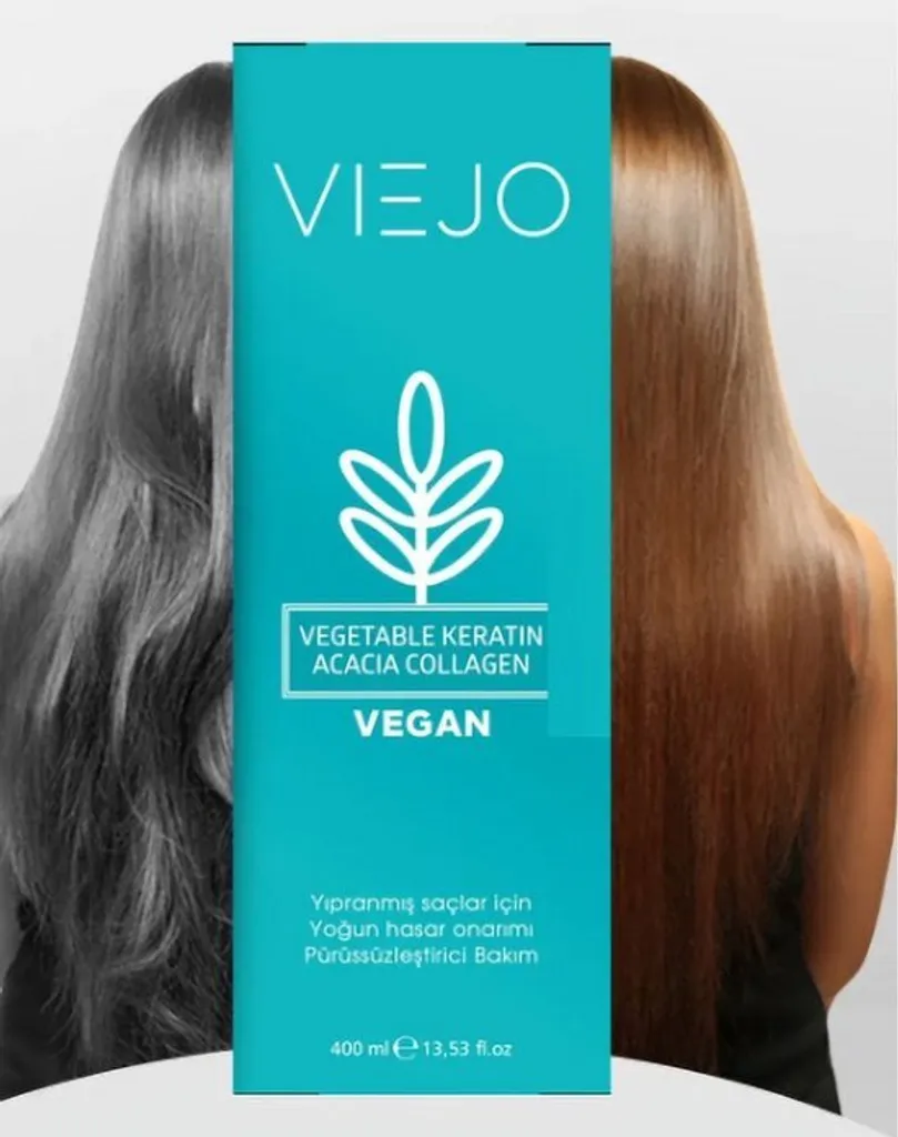 Viejo Keratin Shampoo Riparatore 300ml - Cheratina e Oli per Capelli - 2