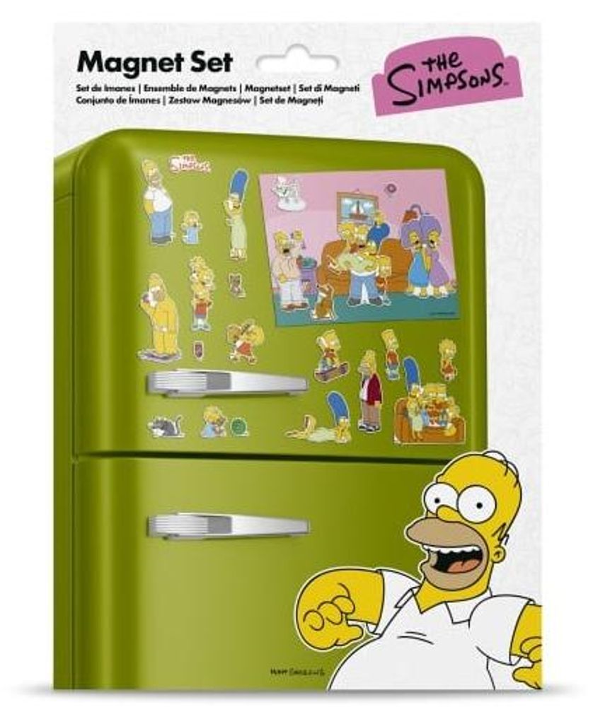 The Simpsons - Familly - Zestaw Magnesów Produktbild 