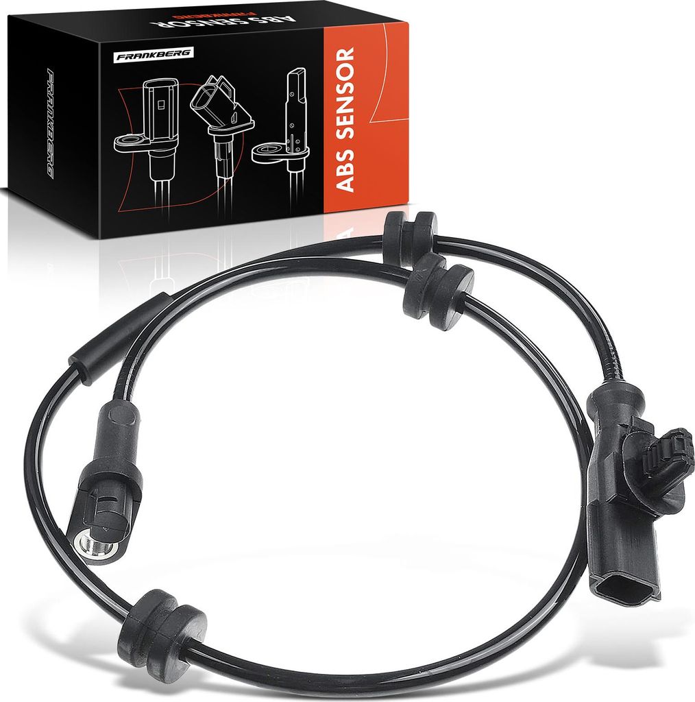 Frankberg 1x ABS Sensor Hinterachse beidseitig für Ford B-Max Fiesta VI Van Tourneo Courier B460 MPV Transit Bj ab 2009