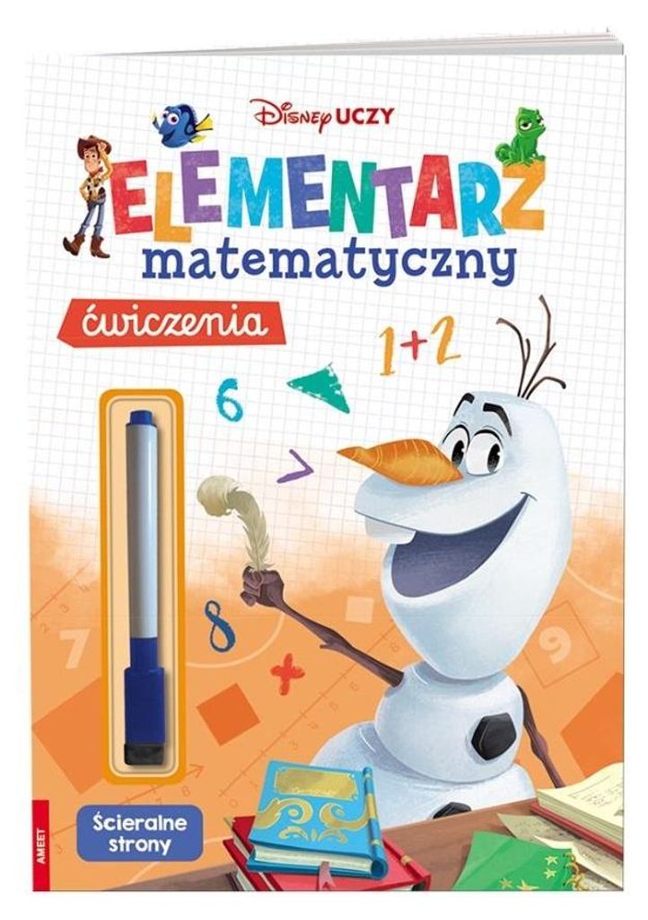 Disney Uczy Elementarz Matematyczny Ćwiczenia