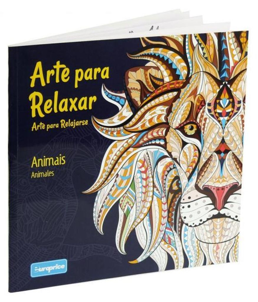 Carte de colorat Relaxare - Animale