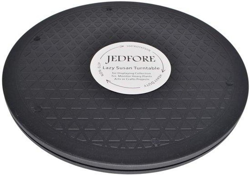 Drehbare Lazy Susan aus Stahl 30,5 cm für TV und Computer
