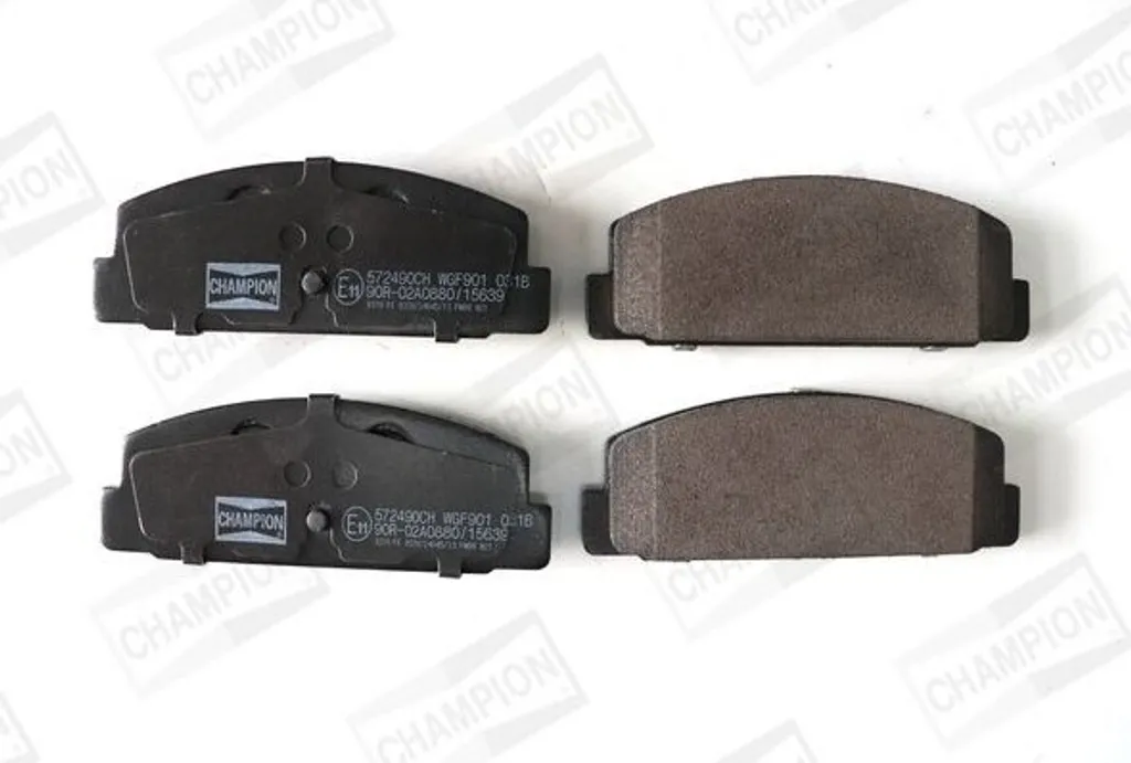Plaquettes de frein CHAMPION 572490CH pour l'entretien de Mazda Premacy